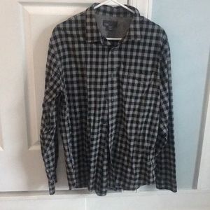 Men’s Vince Buffalo Check Flannel - XL